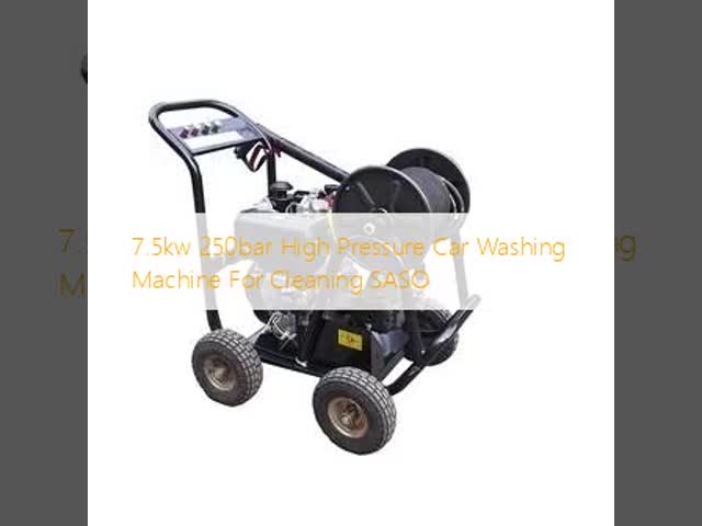 máquina de lavar de alta pressão do carro de 7.5kw 250bar para limpar SASO