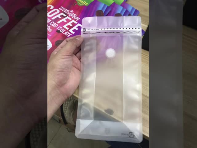 良い排気プラスチック片道バルブ コーヒーパウダーバルブ コーヒーパッケージング