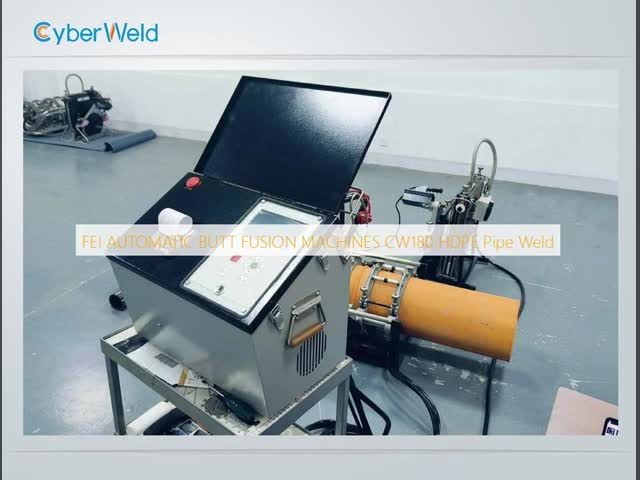 5kVA Automatic Butt Fusion Welding Machine HDPE Pipe Welding Machine CW 180