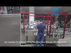 15L Rotary Type Air Cushion Automatic Cream Filling Machine