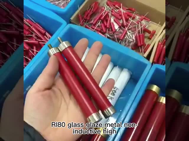 Ri80 10W 20W 30W 50W 100W 200W 300W 500W 1000W 100 Ohm Resistores cilíndricos fixos de alta tensão