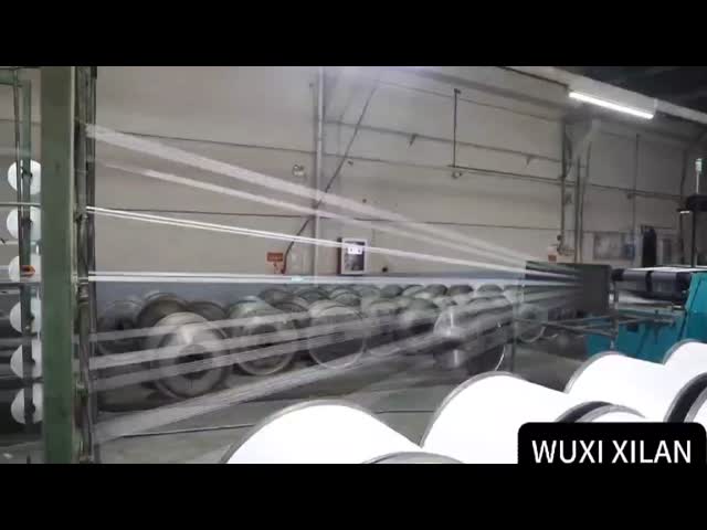 Virgin Polyester DTY Yarn 75D144F Semi Dull Flat Type