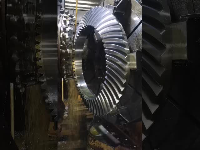 SAE 4320の鋼鉄螺線形の斜めギヤ製粉伝達20モジュール53T