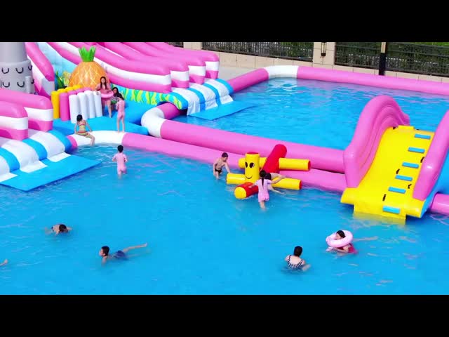 Huge Unicorn Party Pool Float Outdoor Water Inflatable Pool Float Swimming Pool Water Toys