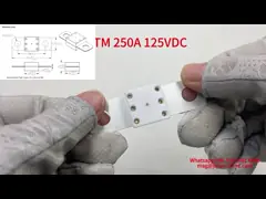 125VDC batterie en céramique et en métal Fuseur de voiture 150A 200A 250A 300A 350A 400A 500A