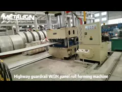 Máquina de perforación hidráulica de alta eficiencia para barandillas de carreteras video