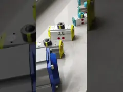 90 Degree Single Action Pneumatic Actuator Black Aluminum Body For Valves