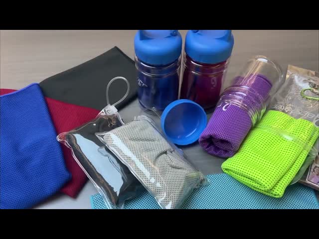 Private Label Wholesale Custom Logo Sport Microfiber Ice Cool Towel/Microfiber Cooling Towel