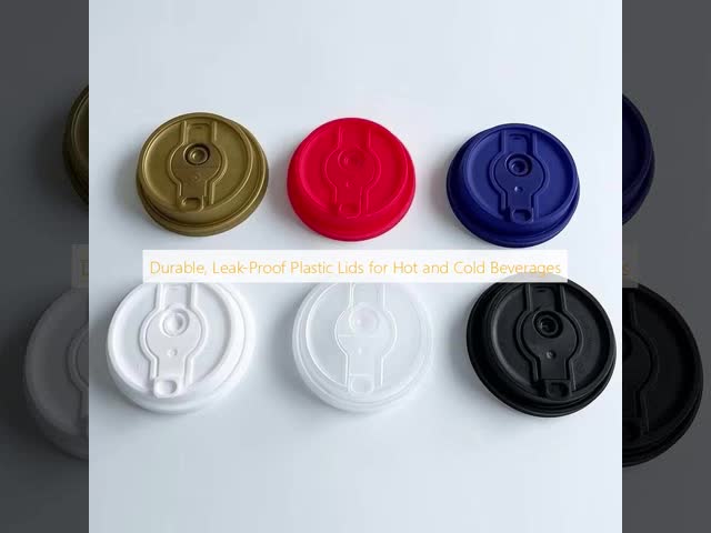 耐久性のあるPP PS プラスチック蓋 熱い飲み物や冷たい飲み物への防水用
