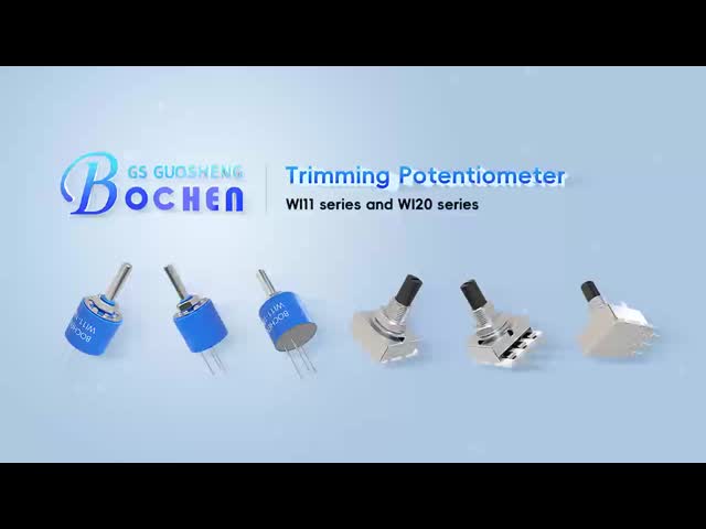 0.5w 100オーム トリムポット PCピン 丸型サーメット WI20サーメットトリマー Odm