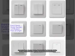 Custom Plastic Switch Panel Household Parts Injection Molding Service