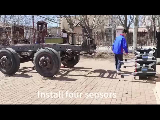 AA4C CCD Truck Wheel Aligner Heavy Duty Four Wheel Alignment  AA-WA485