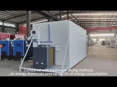 Industria pesante asciugatrice a pompa di calore completamente automatica ad alta efficienza