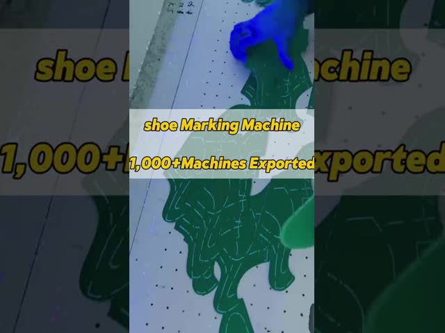 High-Precision Computer-Controlled Shoe Marking Machine with 1200 x 900mm Working Area for Shoe Upper and Vamp