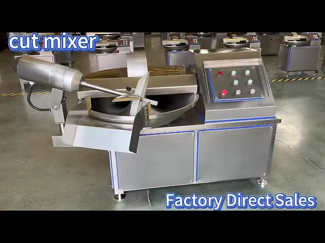 High Speed Bowl Cutter Machine