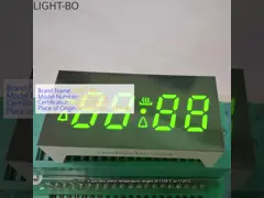 4 أرقام 7 شريحة شاشة LED خضراء ساطعة للغاية الأندود الشائعة للغاز المطبخ