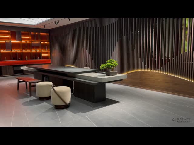 Walnut Wood commercial nightclub furniture Oriental Aesthetics club room chairs