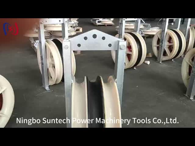 60KN アルミナイロンシブスポリーズ 3シブトランスミッションストリングブロック