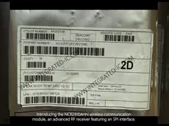 NCK2910AHN Moduł komunikacji bezprzewodowej Odbiornik RF z interfejsem SPI HVQFN48