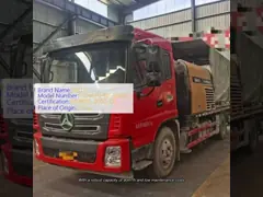 Bomba de concreto montada em reboque Sany 9022 Bomba de concreto estacionária
