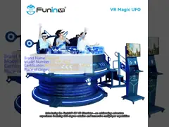 Experience the Ultimate Virtual Reality Adventure with Our 9D VR Simulator 360 Degree Rotation Multiplayers 1.2KW