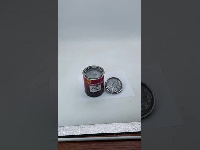 M130 1K Extra Fine Silver Auto Paint Car Refinish Paints Weather Resistance