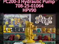 708-25-01064 708-25-10200 Komatsu PC200-3 HPV90 Pompa hydrauliczna