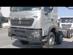 inotruk جدید Howo تپر کامپ راننده شاسی Weichai موتور 8 × 4 LHD 430HP