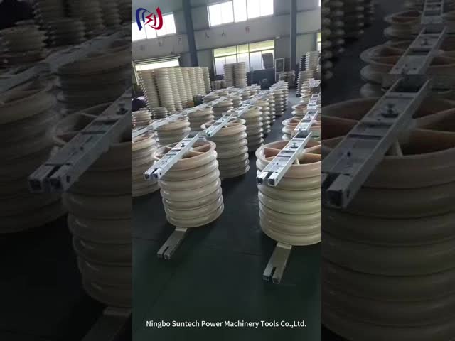 660mm 大直径 ナイロンシブ 導体 滑輪 ストリング ブロック 送電線 ツール