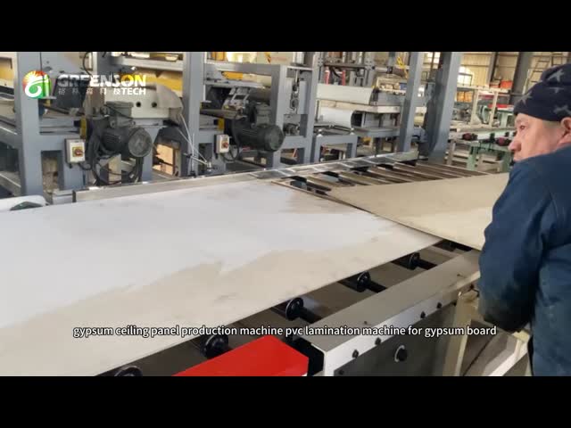 600*600 Drywall Board PVC Film And Aluminum Foil Lamination Machine