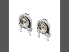 W208 Series Adjustable Resistance Single Coil Glass Glazed Ceramic Potentiometer 0.5w