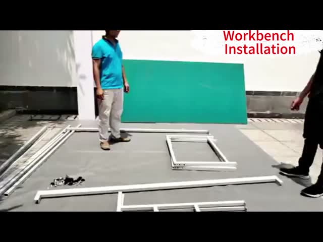 Modular ESD Workbench For Flexible Production Line Configurations