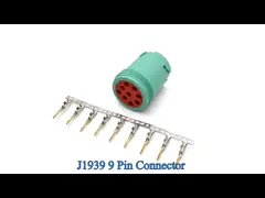 Deutsch 9 Pin J1939 Connector Without Mounting Bracket HD14-9-1939P-P080