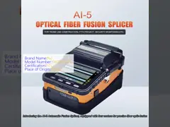 AI-5 4 motori splicer di fusione in fibra ottica splicer di fusione in fibra ottica automatico