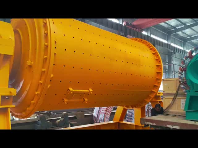 2.2 X 7m Dry Ball Mill Color Customization Dry Grinding Equipment