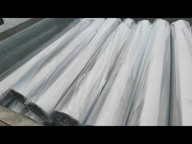 Wastewater Treatment Wedge Wire Screen Tube 25um Slot
