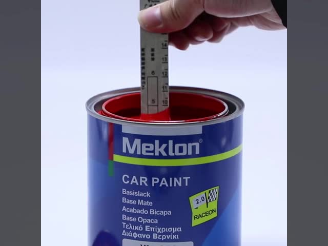 Good Leveling 2K Orange Red Metallic Automotive Paint Acrylic Liquid Coating Spray