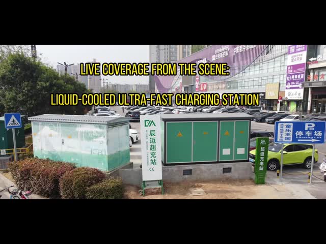 Commercial Ev Charger Floor Mounted Charging Station Electric Outdoor DC 600KW Group Charging Station