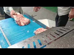 Handelsfleisch-Streifen-Schneidemaschine mit 500mm Fütterungsbreite
