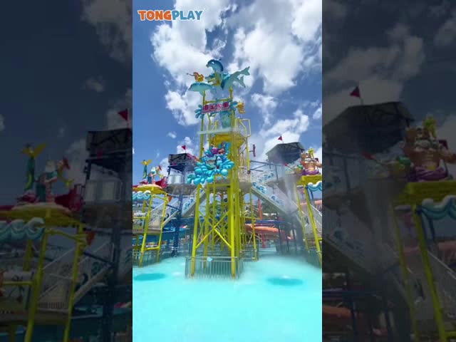 娯楽 スプラッシュ 水遊び場 テーマパークのための水スライド