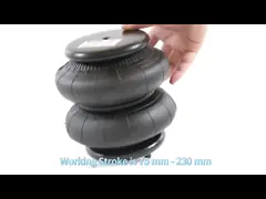 China FS 210-10 Contitech Air Spring Single Convoluted Air Bags For Rubber Vibrating Screen supplier