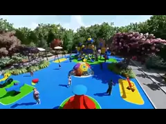 China Customized Plastic Slide Outdoor Playground Equipment Children Play Park