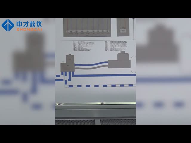 強化されたABSブレーキ 自動車トレーナー サギターのための自動車教育機器
