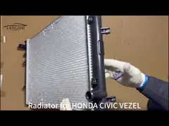 ホンダ XR-V CIVIC VEZEL 冷却システム用のアルミラジエーターとプラスチック水タンク video