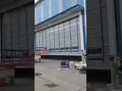 Porte à volets roulants d'entrepôt Porte à empilement à grande vitesse