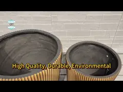 Plantas de cerámica redonda resistentes a la helada perfectas para jardines interiores y exteriores