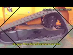 Powerful Tracked Skid Steer Loader TS125 1500kg With 0.6m3 Bucket 140hp