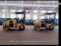 Lastik kombine titreşimli yol ruloları LTC204P 26.5kw Tier 3 Jamaika'ya satış