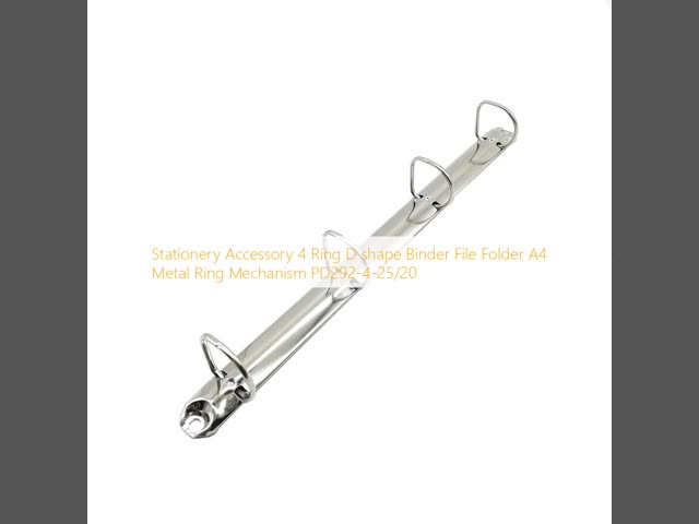 Metal 3 D Ring Binder Mechanism Silver A4 Ring Binder Mechanism Customized