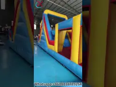 Juego Interactivo Inflable de Curso de Obstáculos Inflable